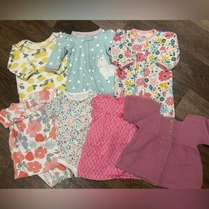 Carters Colorful Baby Girl Bundle